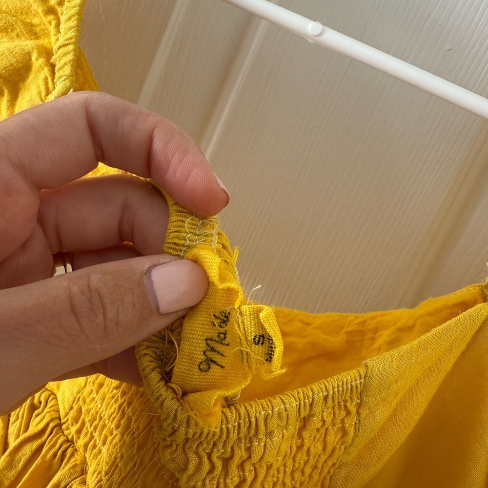 Mable Dress in Vibrant Yellow - Picture 4 of 4